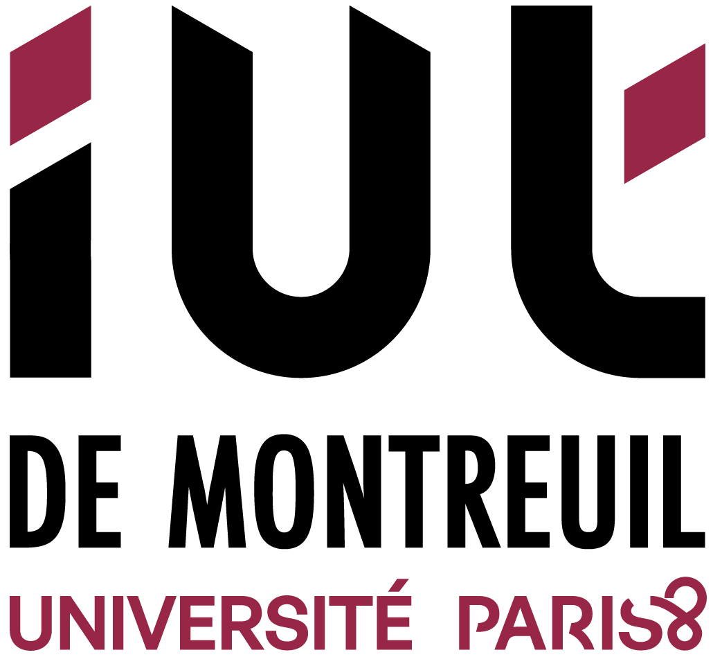 Logo IUT de Montreuil · Université Paris 8